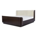 Scarlette Queen Bed Cream FO-1039-05-0 FO 1039 05 0 Scarlette diagL mattress shadsilo