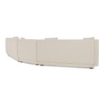 Fraser 3 Piece Modular Sectional with Slipper White FO-1041-05 FO 1041 05 Fraser diagL back shadsilo