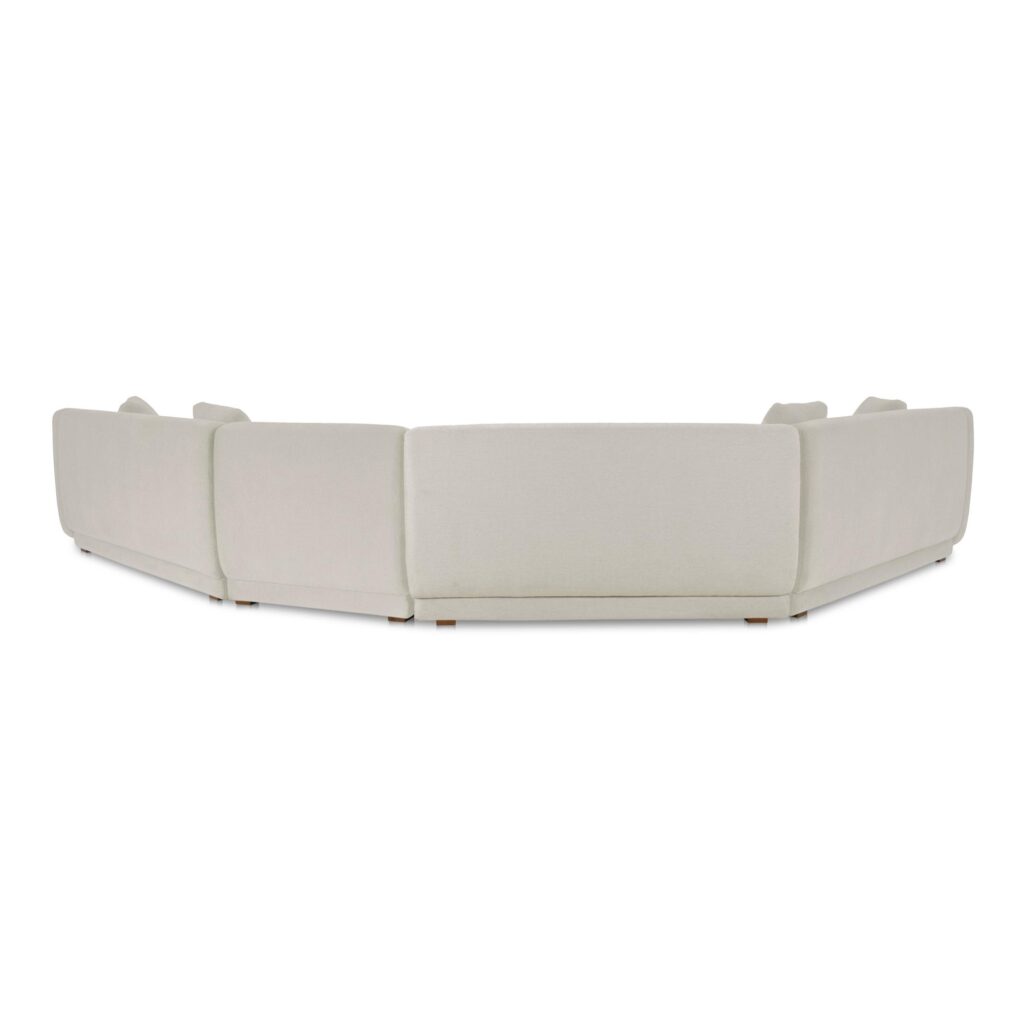 Fraser 4 Piece Modular Sectional White - Image 3