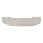 Fraser 4 Piece Modular Sectional White FO-1043-05 FO 1043 05 Fraser back shadsilo