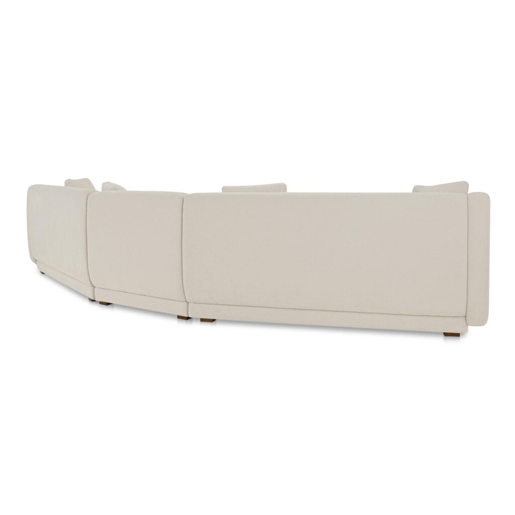 Fraser 4 Piece Modular Sectional White - Image 2