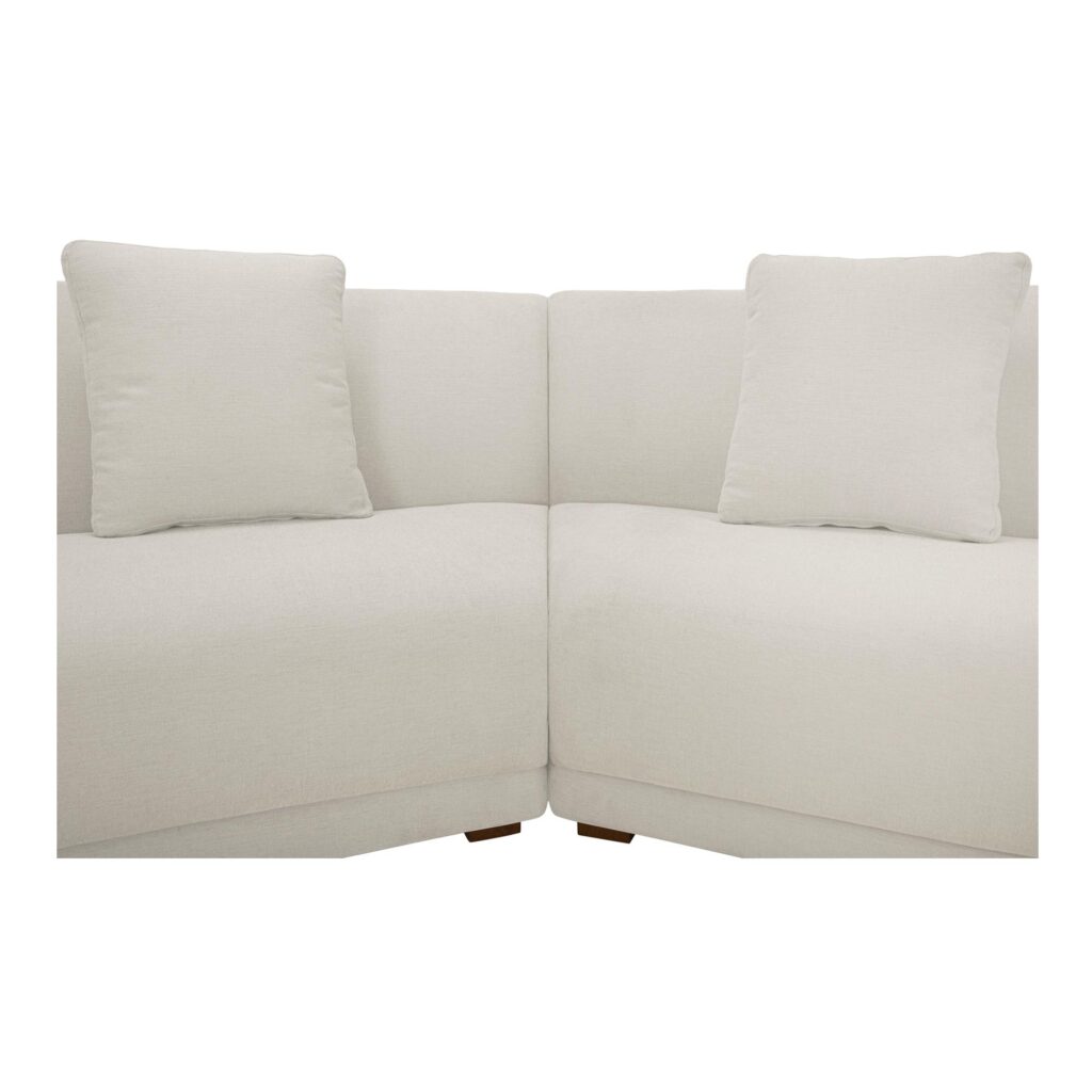Fraser 5 Piece Modular Sectional White - Image 4