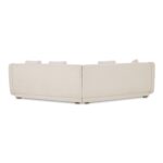 Fraser 2 Piece Modular Sofa White FO-1045-05 FO 1045 05 Fraser back shadsilo