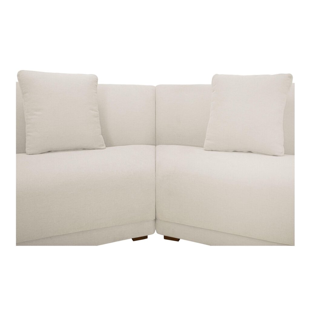 Fraser 2 Piece Modular Sofa White - Image 5