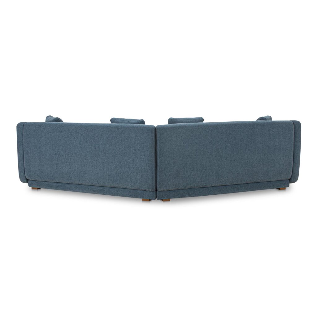 Fraser 2 Piece Modular Sofa Deep Blue - Image 4