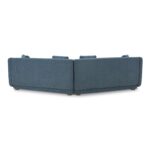 Fraser 2 Piece Modular Sofa Deep Blue FO-1045-19 FO 1045 19 Fraser back shadsilo