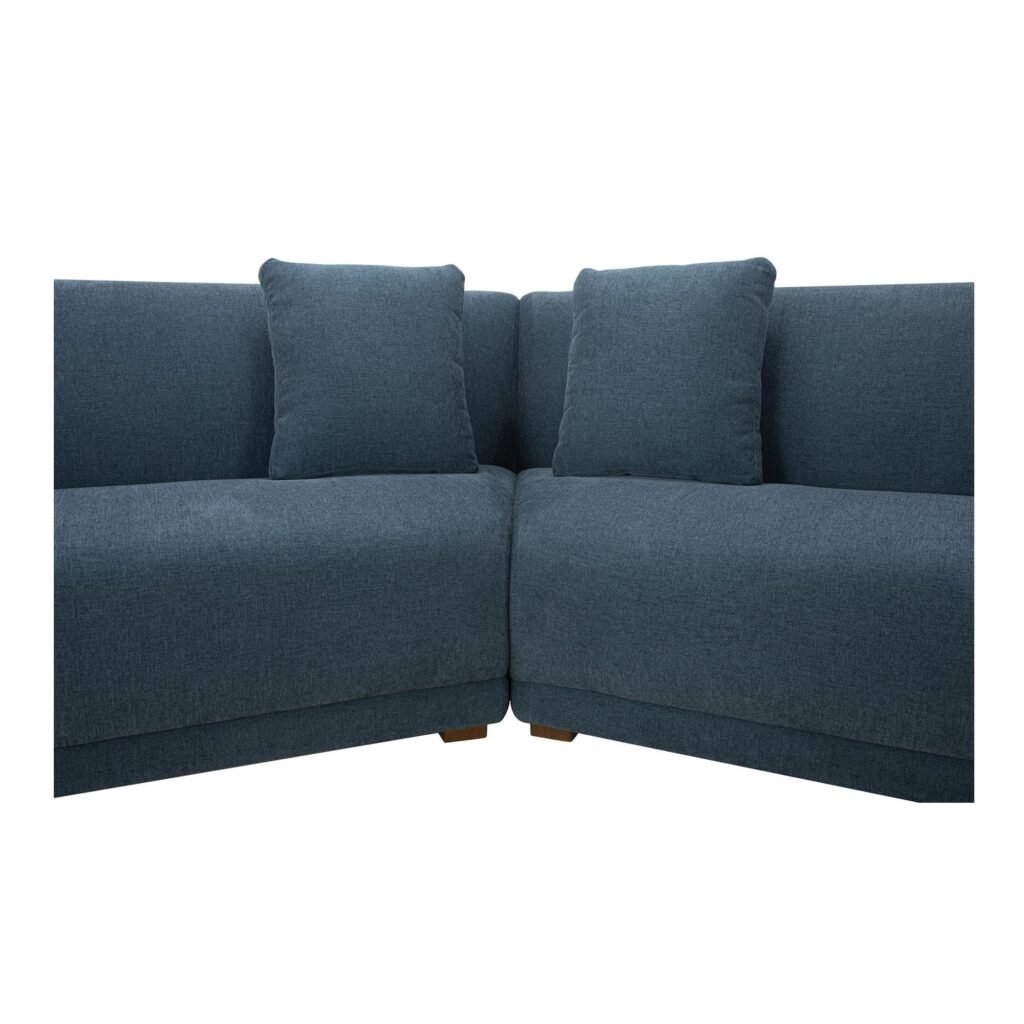 Fraser 2 Piece Modular Sofa Deep Blue - Image 5