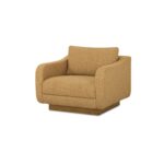 Keane Lounge Chair Ochre FO-1046-09 FO 1046 09 Keane diagL shadsilo