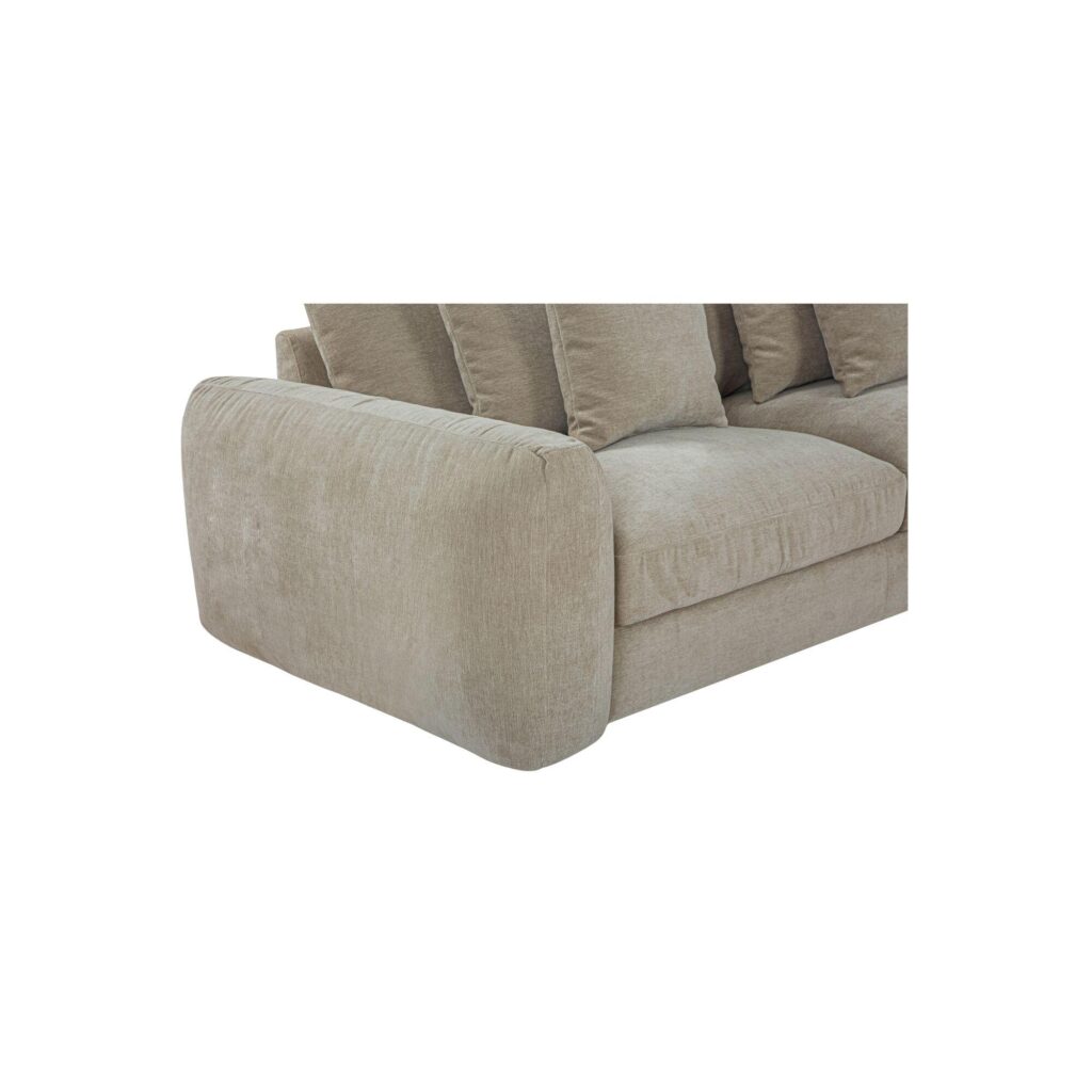 Berga Sectional Right Pebble - Image 5