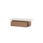 Gemma Storage Bench Oat FO-1050-05 FO 1050 05 Gemma diagL open shadsilo