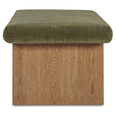 Gemma Storage Bench Dark Green FO-1050-27 FO 1050 27 Gemma side left01 shadsilo
