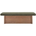 Gemma Storage Bench Dark Green FO-1050-27 FO 1050 27 Gemma back shadsilo