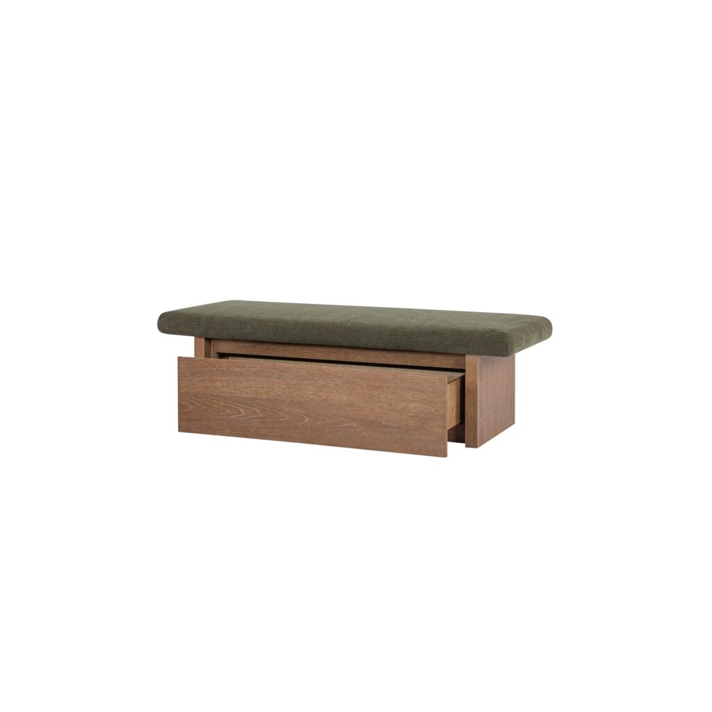Gemma Storage Bench Dark Green - Image 2