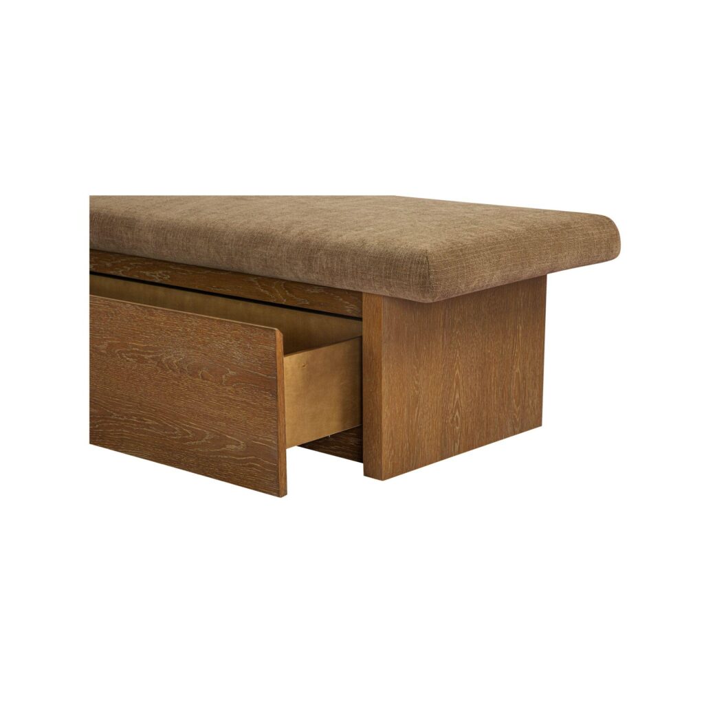 Gemma Storage Bench Taupe FO-1050-39 - Image 5