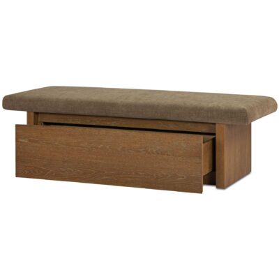Gemma Storage Bench Taupe FO-1050-39 FO 1050 39 Gemma diagL open shadsilo
