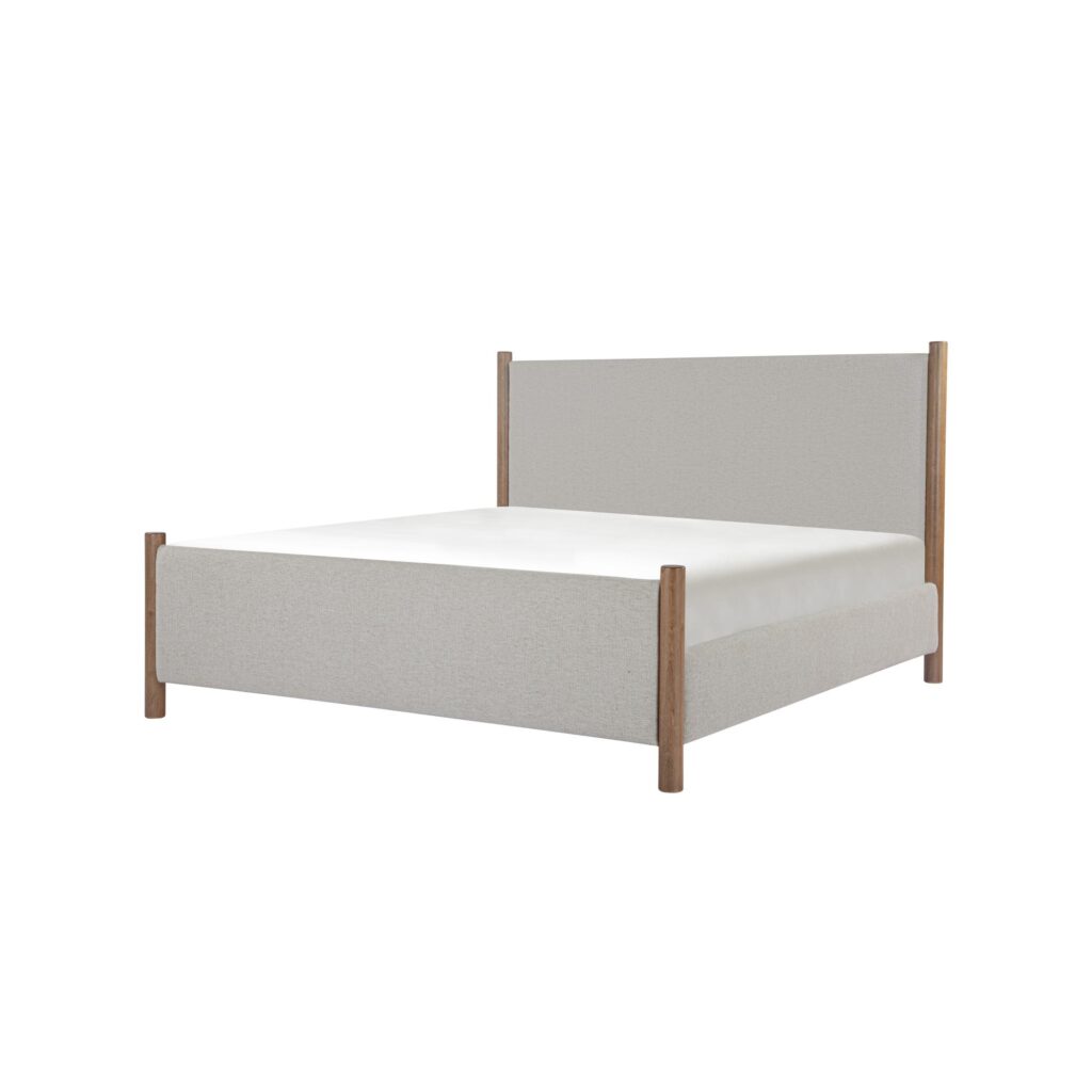 Warren King Bed Beige - Image 2