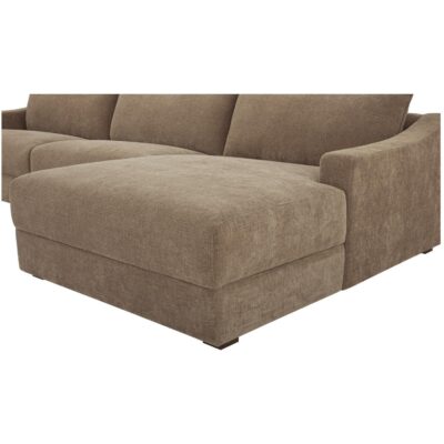 Farrow Sectional Taupe Right FO-1058-39-R-0 FO 1058 39 R 0 Farrow closeup shadsilo