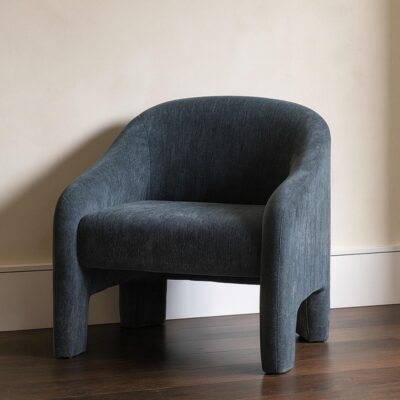 Tuva Accent Chair Slate Blue FO-1059-19 FO 1059 19 10