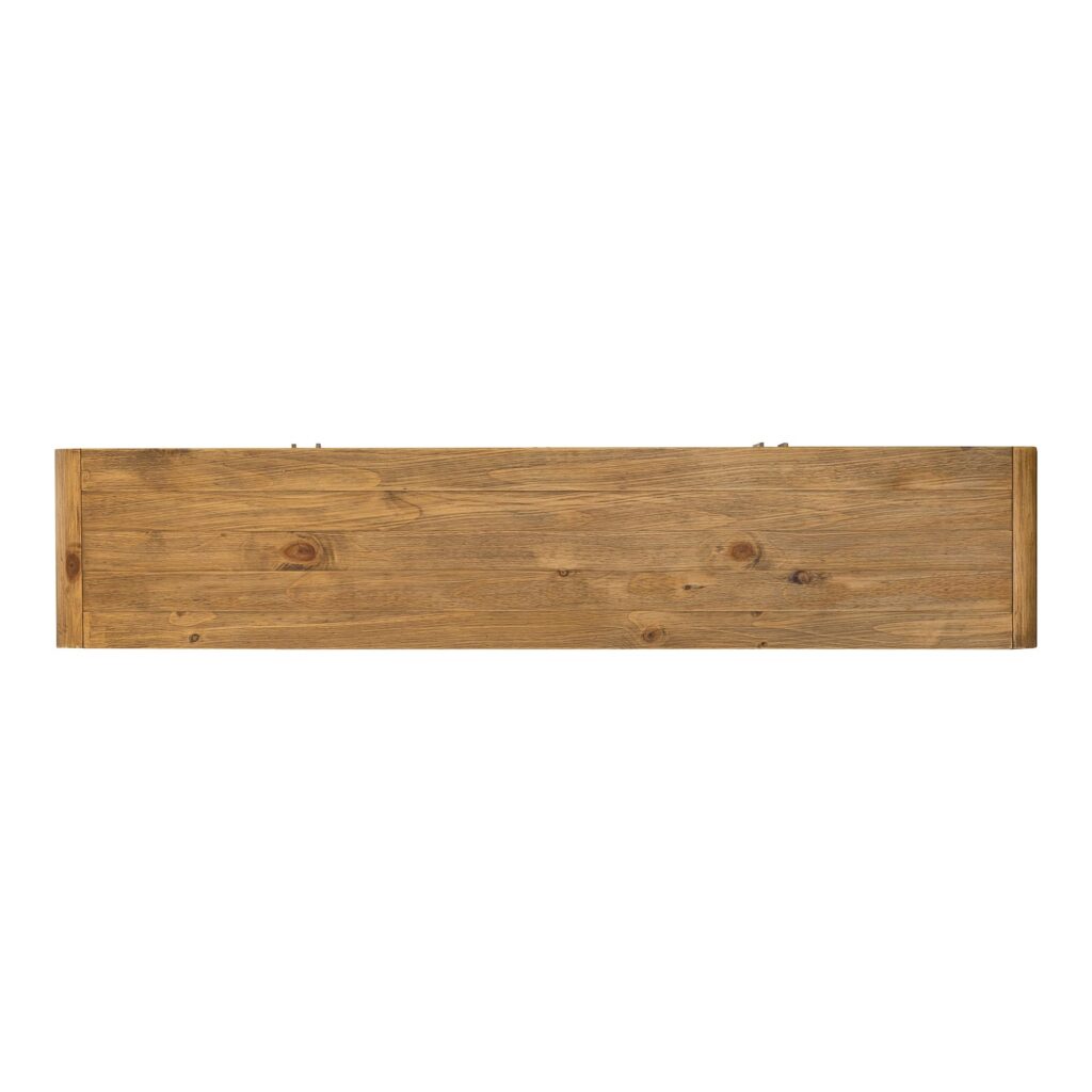 Monterey Media Cabinet Rustic Blonde - Image 5