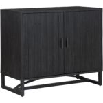 Sierra 2 Door Cabinet Black FR-1035-02 FR 1035 02 01