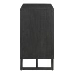 Sierra 2 Door Cabinet Black FR-1035-02 FR 1035 02 03
