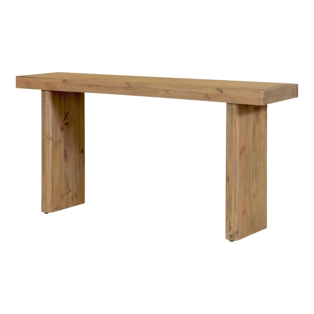 Monterey Console Table Rustic Blonde - Image 3