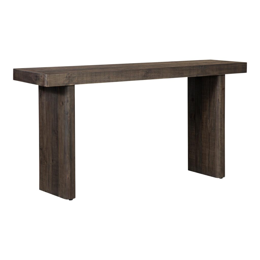 Monterey Console Table Aged Brown - Image 2