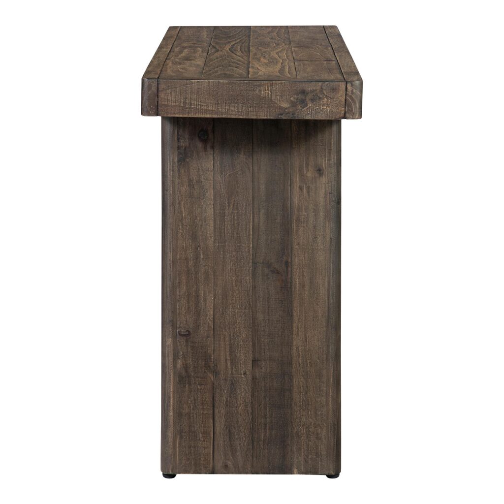 Monterey Console Table Aged Brown - Image 4