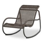 Lyra Outdoor Rocking Chair Brown GE-1002-03 GE 1002 03 Lyra diagL shadsilo