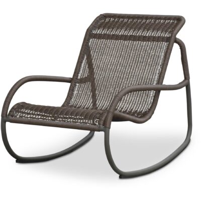 Lyra Outdoor Rocking Chair Brown GE-1002-03 GE 1002 03 Lyra diagL shadsilo