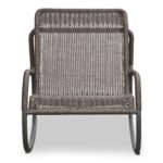 Lyra Outdoor Rocking Chair Brown GE-1002-03 GE 1002 03 Lyra front shadsilo