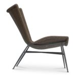 Paige Outdoor Accent Chair Brown GE-1003-03 GE 1003 03 Paige side right shadsilo
