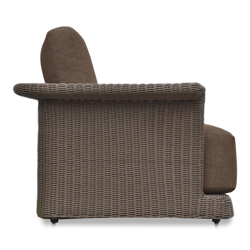 Meredith Outdoor Accent Chair Brown - Image 3