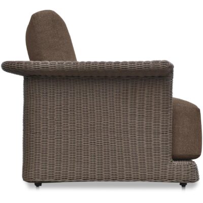 Meredith Outdoor Accent Chair Brown GE-1004-03 GE 1004 03 Meredith side right shadsilo
