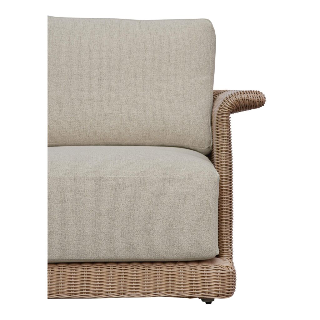Meredith Outdoor Accent Chair Beige - Image 5