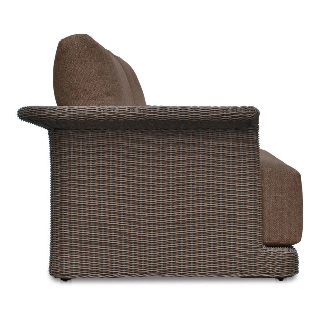 Meredith Outdoor Sofa Brown - Image 3