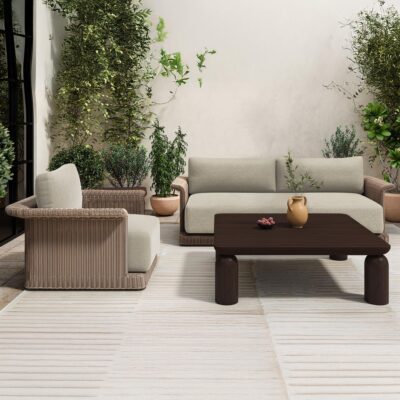 Meredith Outdoor Sofa Beige GE-1005-34 GE 1005 34 00