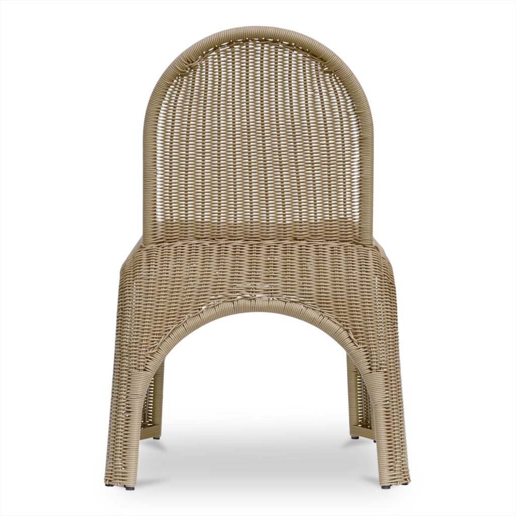 Kendall Outdoor Dining Chair Natural-Set of Two - Image 6