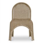 Kendall Outdoor Dining Chair Natural-Set of Two GE-1006-24 GE 1006 24 Kendall back shadsilo