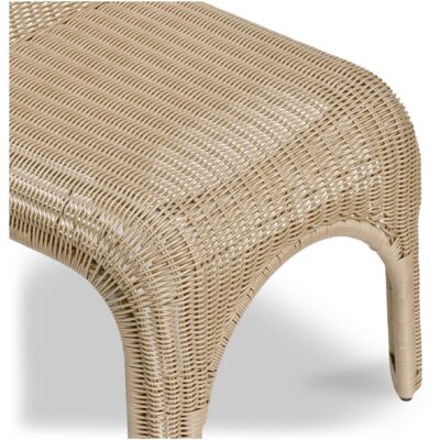 Kendall Outdoor Dining Chair Natural - Set of Two GE-1006-24 GE 1006 24 Kendall closeup01 shadsilo