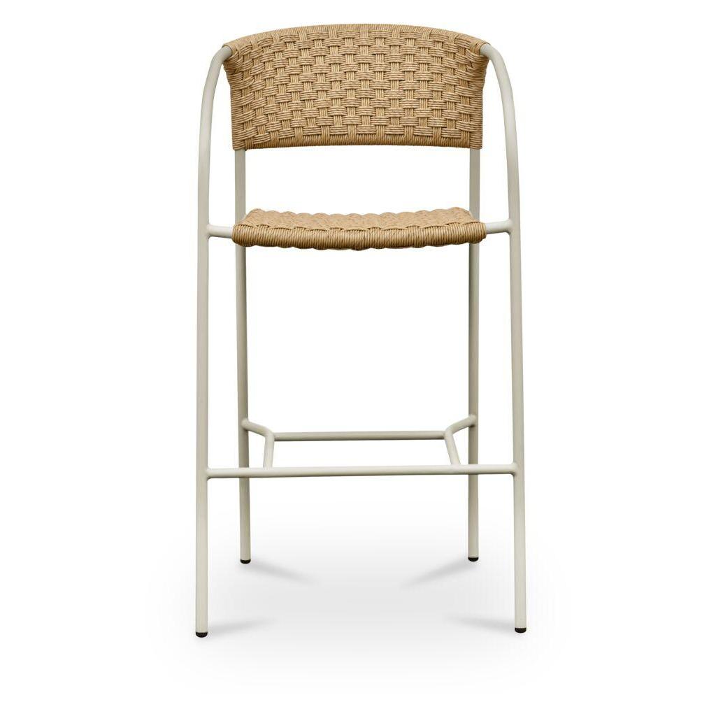 Zola Outdoor Bar Stool Natural 1 Zola Outdoor Bar Stool Natural