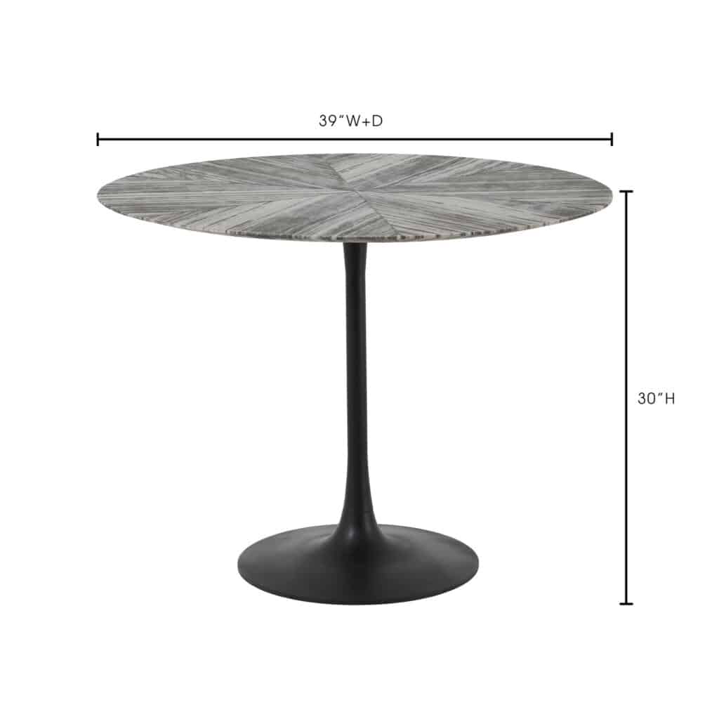 Nyles Marble Dining Table - Image 8