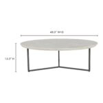 Chloe Coffee Table White GK-1110-18-0 GK 1110 18 70