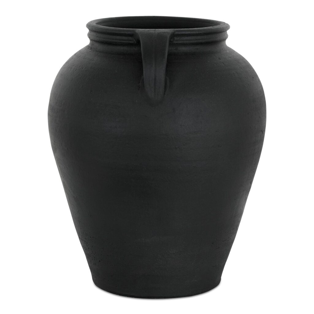 Jovi Vase Black Terracotta - Image 3