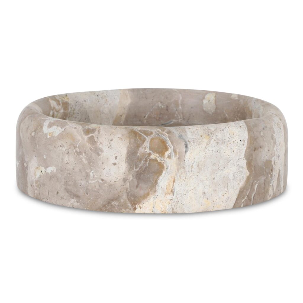 Anais Catchall Beige Marble