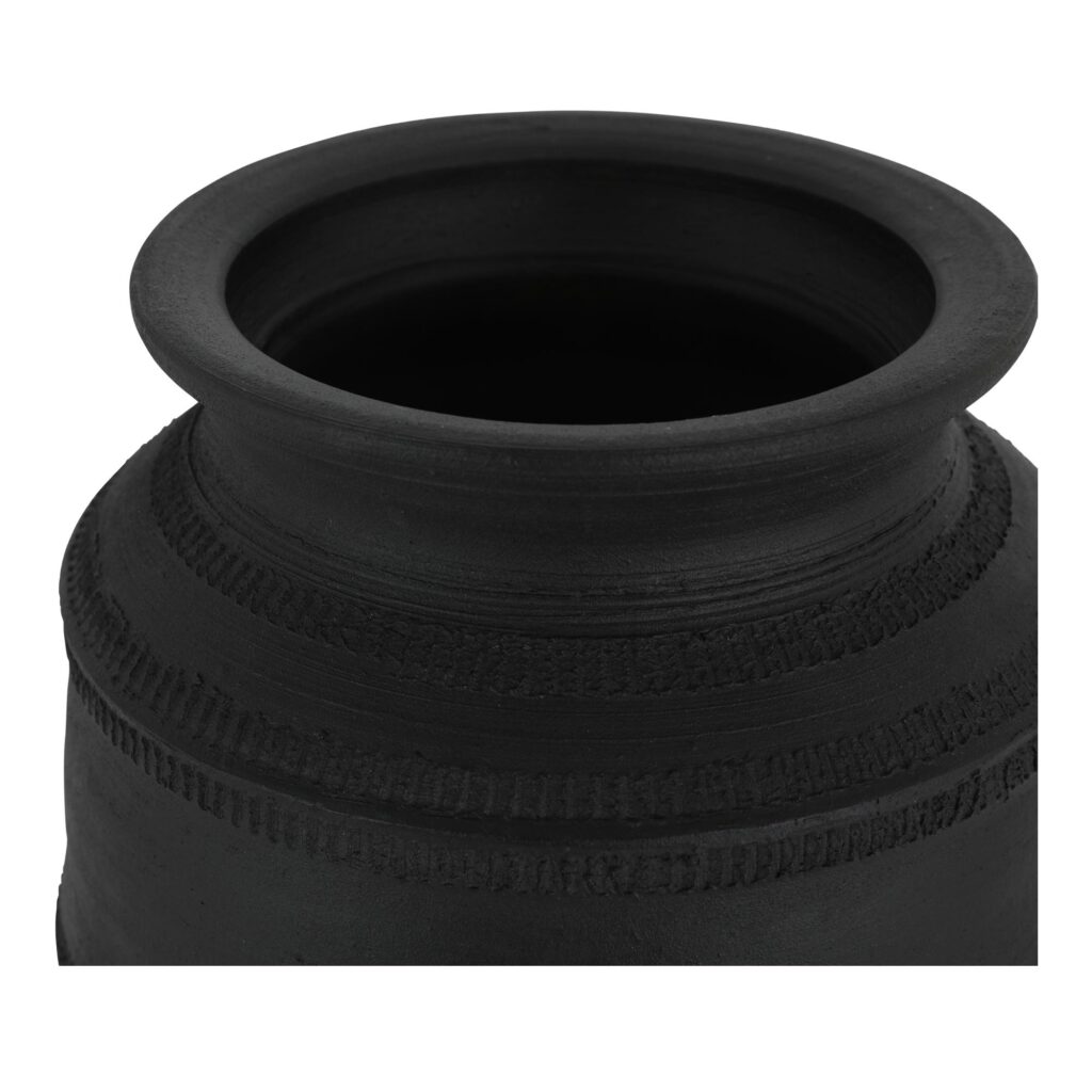 Astra Vessel Black Terracotta - Image 3