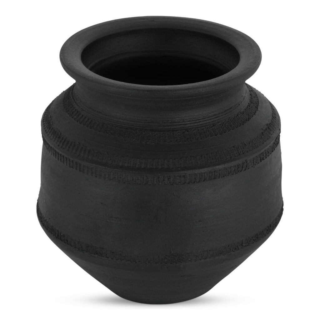 Astra Vessel Black Terracotta - Image 2