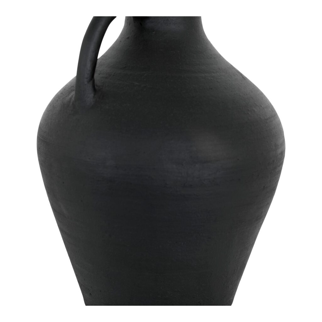 Lyra Vase Black Terracotta - Image 4