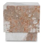 Layla Side Table Breccia Marble GK-1139-34 GK 1139 34 Layla back shadsilo