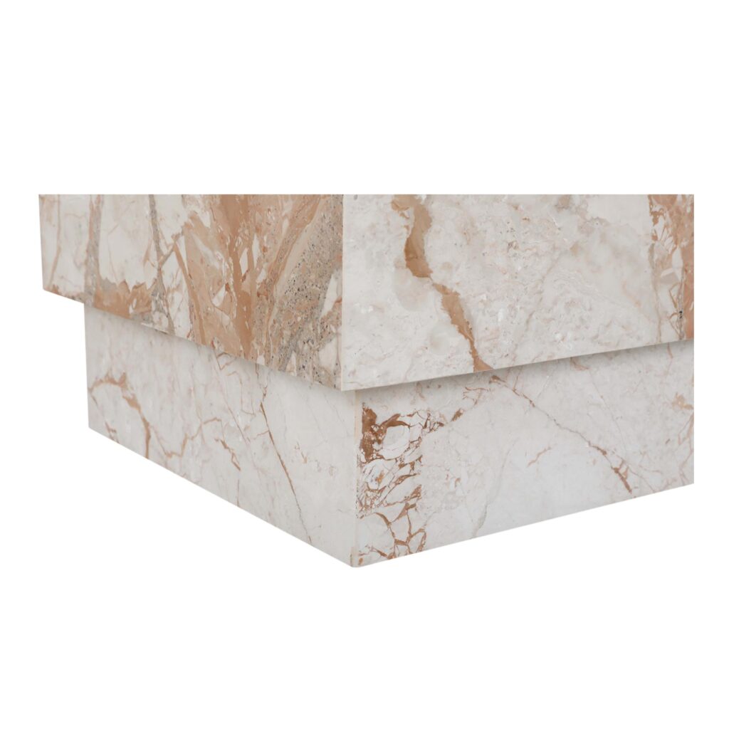 Layla Side Table Breccia Marble - Image 7